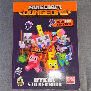 Minecraft Dungeons Official Sticker Book